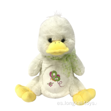 Pequeño Pato De Peluche Con Cinta